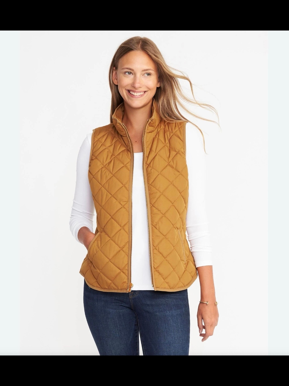 Maternity Quilted Puffer Vest